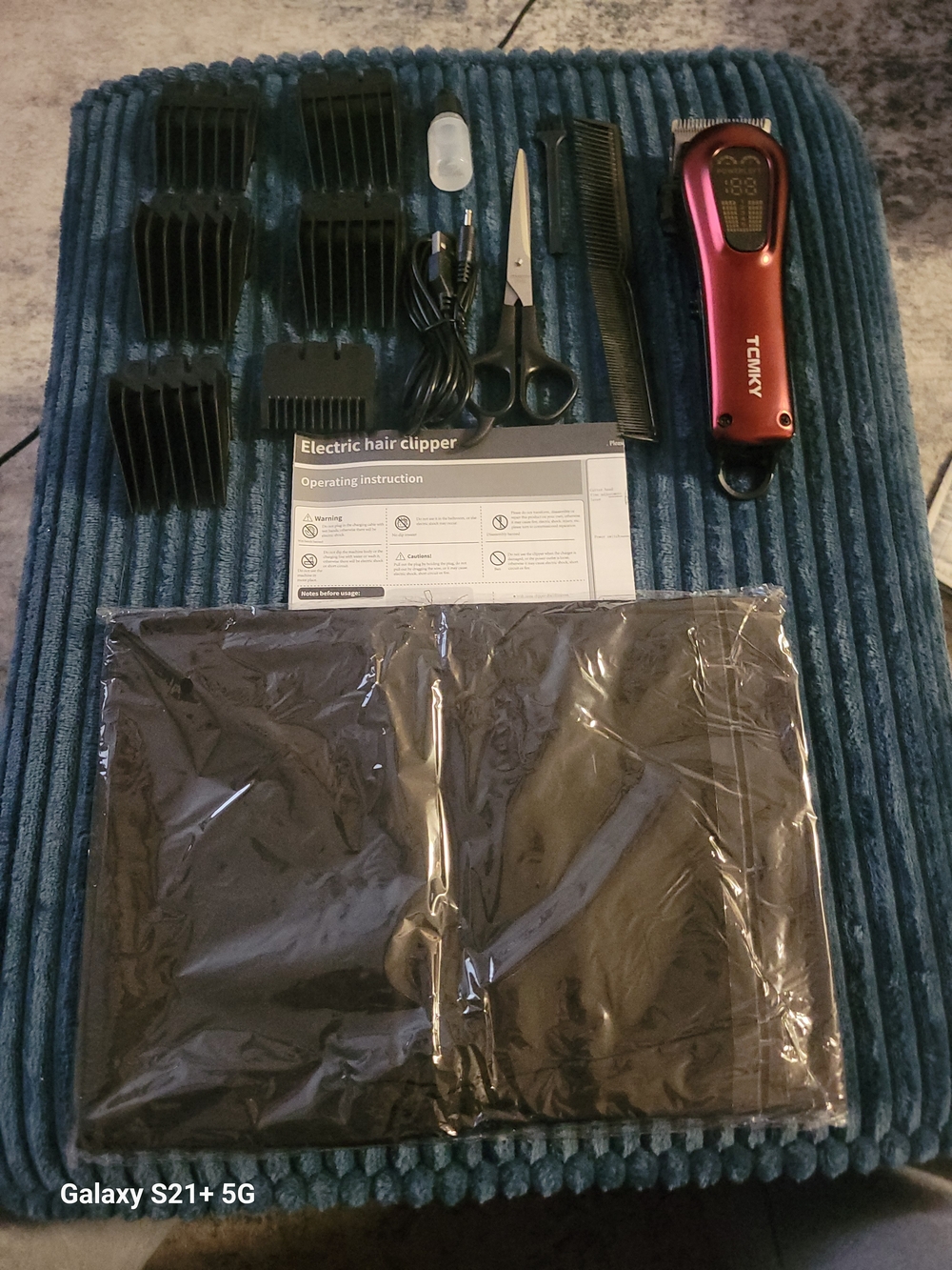 Cordless Hair Clipper Kit — Metallic Red